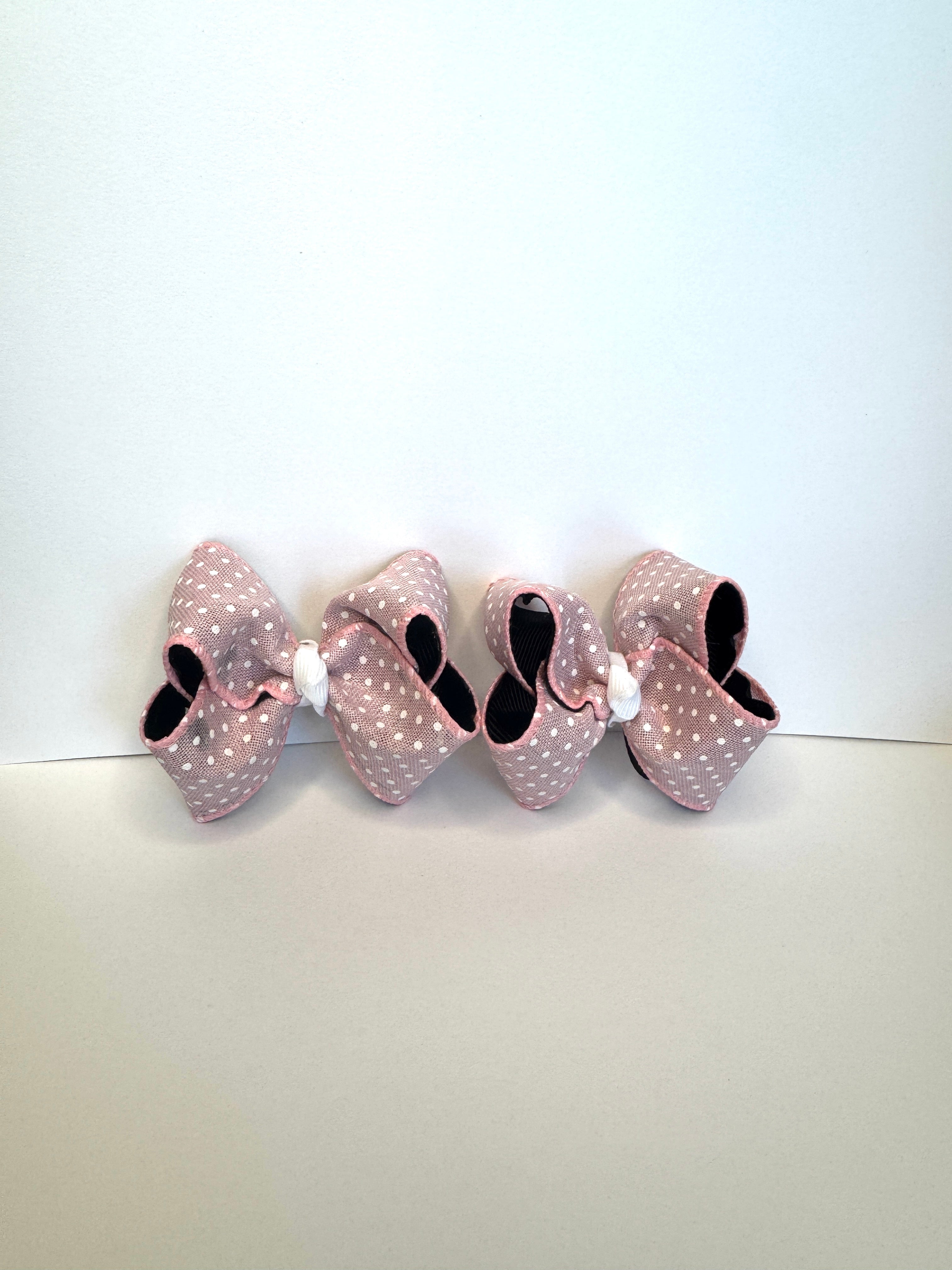 2.5 in Minnie Polka piggies